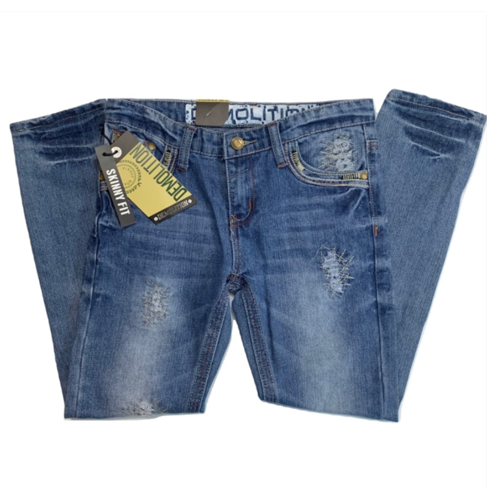 SALE Demolition Distressed Skinny Jeans